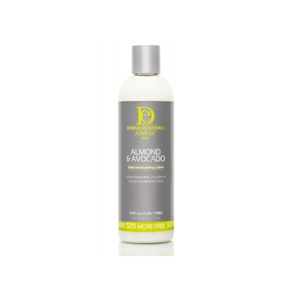 LOTION HYDRATANTE QUOTIDIENNE - ALMOND & AVOCADO - DESIGN ESSENTIALS NATURAL