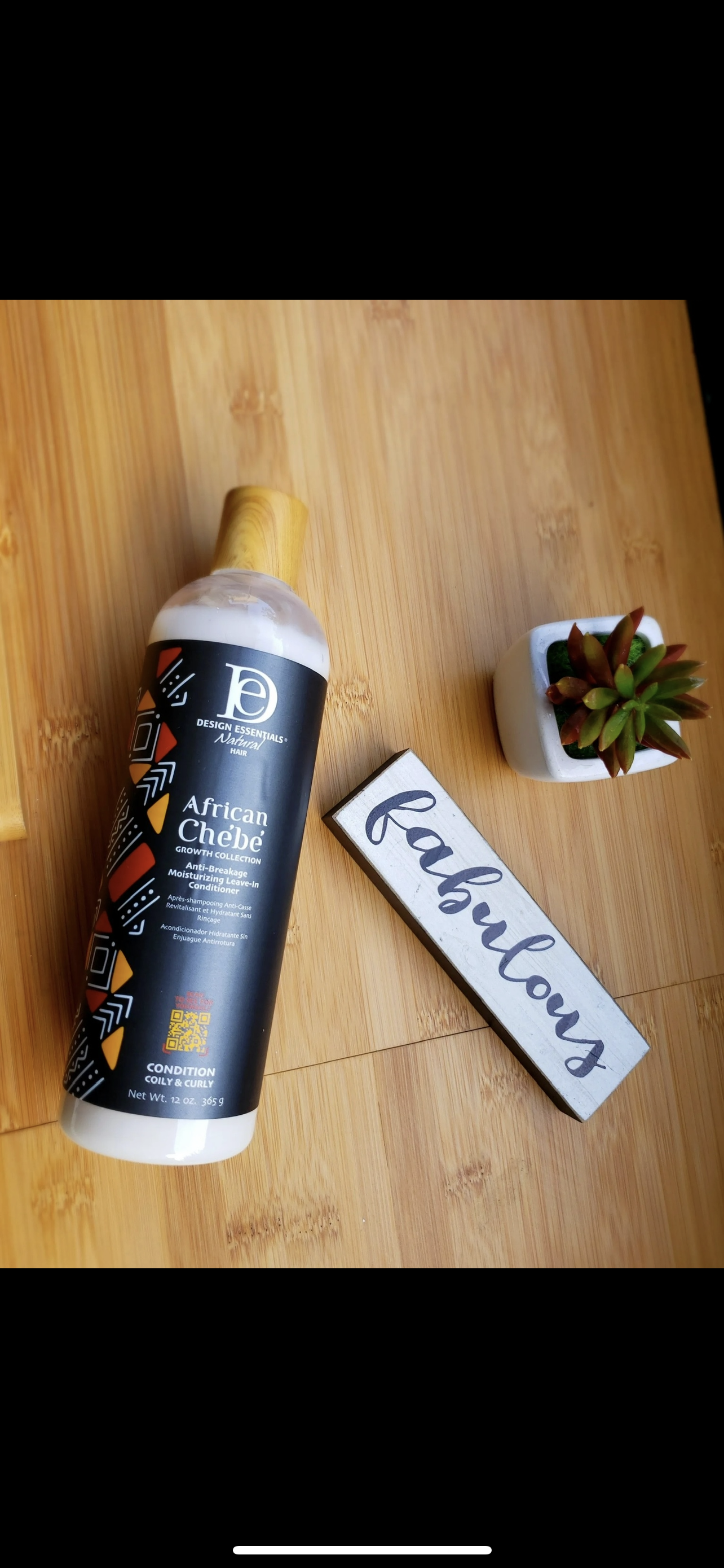Design Essentials African Chèbè Anti-Breakage Moisturizing Leave-In Conditioner