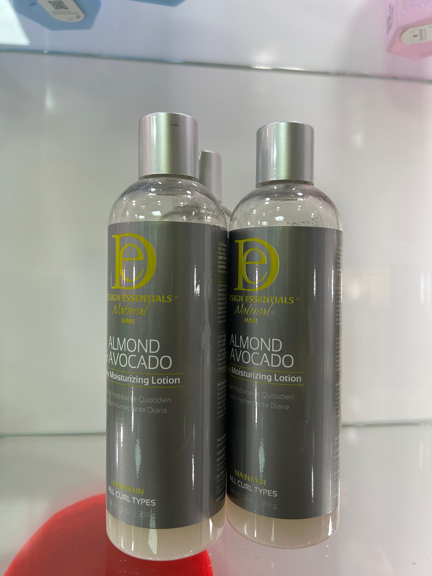 LOTION HYDRATANTE QUOTIDIENNE - ALMOND & AVOCADO - DESIGN ESSENTIALS NATURAL