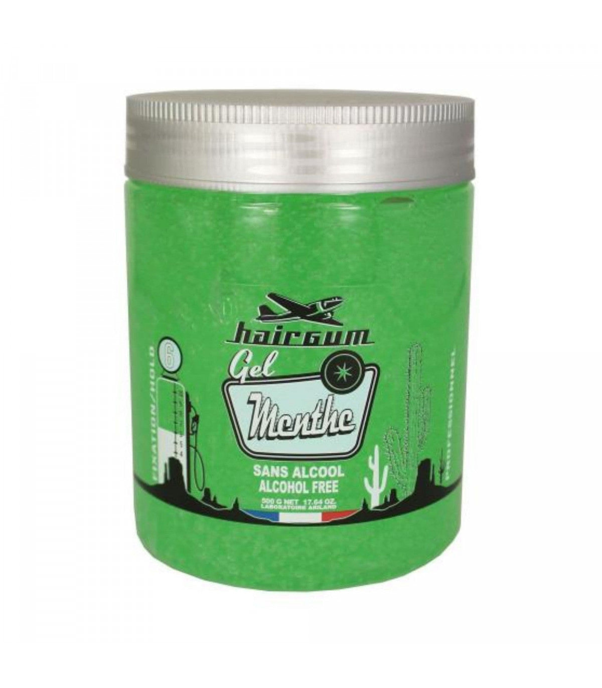 Hairgum Gel Fixant Menthe - Sans Alcool 500G