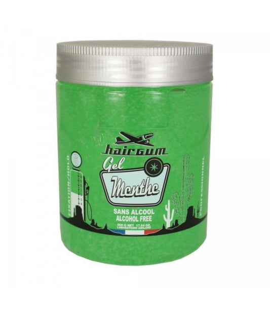 Hairgum Gel Fixant Menthe - Sans Alcool 500G